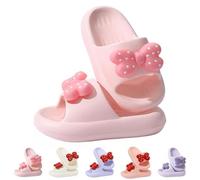 Chanclas de baño con arco para niños, animales marinos, dinosaurios, antideslizantes, 2-8 años, zapatillas ligeras para niñas, niños, zapatos de agua, para interiores, exteriores, zapatos de playa de