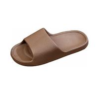 Chanclas de baño para mujer al aire libre, cozy slides para mujer, nubes, antideslizantes, ultraligeras, zapatillas de ducha, pantuflas gruesas, suaves, pares de zapatos de ducha, zapatillas