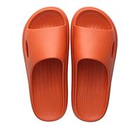 Chanclas de baño suela gruesa para mujer, coloridas, pantuflas antideslizantes para verano, pantuflas planas, zapatillas de verano, zapatillas deportivas anchas, zapatos de verano suaves, sandalias de