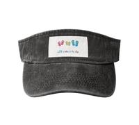 Chanclas de caligrafía, zapatos de playa, con estampado lavado, gorra única, vintage, hebilla ajustable, clásica, moda, casual, deportiva, Negro, Talla única