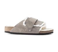 Chanclas de cuero de ante/pelo de oveja Birkenstock Kyoto 39