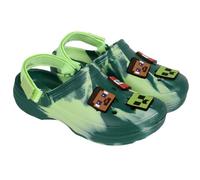 Chanclas de espuma para piscina para niño, suela gruesa de EVA, chanclas ligeras,cierre de velcro (Minecraft, Sistema tallas calzado EU, Niño (2-5 años), Mujer, Números (rango), mediano, 33, 34)