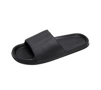 Chanclas de hombre casa cómodas de verano - Sandalias chanclas hombre elegantes zapatillas de masaje transpirables antideslizantes sandalia ligera unisex zapatillas negras suaves viaje zapatillas