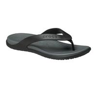 Crocs Coast - Chanclas para hombre, negro/gris pizarra, talla 44, Negro Gris Pizarra, 43/44 EU