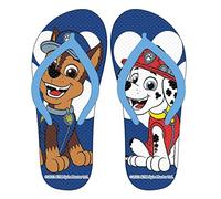 Chanclas de La Patrulla Canina - Color Azul Oscuro y Claro - Talla 24/25 - Fabricadas 100% de EVA - Chanclas de Dedo para Niños y Niñas - Producto Original Diseñado en España
