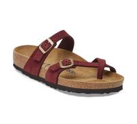 Chanclas de mujer Birkenstock Mayari Soft Footbed Nubuck Leather 38