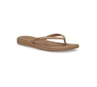 Crocs Mujer Miami Flip Chancla de dedo, Milk Chocolate, 37/38 EU