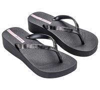 Chanclas De Mujer Ipanema Mesh X Plataforma De Goma En Negro UK 5 - 8