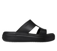 Chanclas de plataforma mujer GETAWAY PLATFORM H-STRAP W Crocs 38-39 Negro