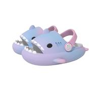 Chanclas de Playa para Niña Niño Tiburón Zapatillas de Ducha Antideslizante Tigre Zapatos de Piscina Sandalias Ligero Verano Shark Slippers