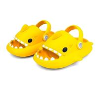 Chanclas de Playa para Niña Niño Tiburón Zapatillas de Ducha Antideslizante Tigre Zapatos de Piscina Sandalias Ligero Verano Shark Slippers