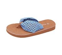 Chanclas de Verano Informales de Color Liso con Tira Entre los Dedos Muy cómodas y Transpirables Ideales para la Playa y días calurosos