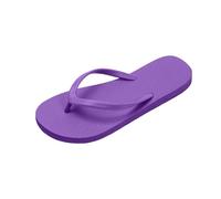 Chanclas delgadas para mujer, zapatillas de ducha, sandalias planas adecuadas para el verano baño playa piscina zapatos básicos ligeros de goma suave slip on sandalias chanclas, violeta, 39 EU