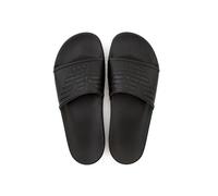 Chanclas Emporio Armani Beachwear unisex sin cordones negras 40