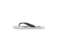 FILA Troy Slipper, Chanclas para Hombre, Blanco/Negro, 45 EU