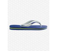 Havaianas - Brasil Logo, Chanclas Icónicas, Cómodas y Duraderas, Tiras con Bandera de Brasil y Suela Antideslizante con Franjas de Colores, Adultos Unisex