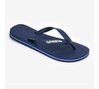 Chanclas Havaianas Hombre Azul Marino Logo Filete 41/42