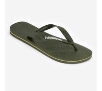 Chanclas Havaianas Hombre Verde Logo Filete 41/42