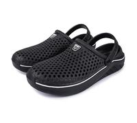 Chanclas Hombre Playa Zapatillas Casa Verano Hombre Zuecos Ligeros Mujer Jardín Unisex Jardín Sandalias Piel Slippers
