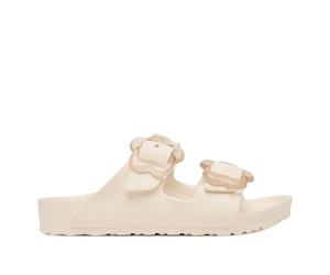 Chanclas Infantil ARIZONA FLOWER KIDS NARROW Birkenstock 33 Blanco