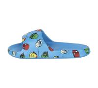 Chanclas Infantiles de Los Vengadores - Color Azul - Talla 32/33 - Fabricadas 100% de EVA - Chanclas de Pala - Estampado de Superhéroes - Producto Original Diseñado en España