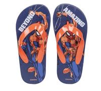 Chanclas Infantiles de Spiderman - Color Azul y Rojo - Talla 26/27 - Fabricadas 100% de EVA - Chanclas de Dedo para Niños y Niñas - Producto Original Diseñado en España