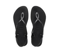 Chanclas Luna Mujer Talla 41/42. Color Negro