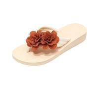 Chanclas Mujer Comodas, Sandalias Mujer Verano Playa, Chanclas Playa Sra Europa y Los Estados Suave Suela Cadena Suela Plana Flip Flops Women Sandalia Plana Sandalias Dedo Sandals For Women