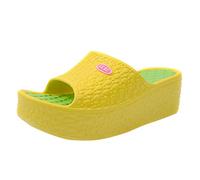 Chanclas Mujer de Tejido Paja transpirables e informales deportivos con cuña sandalias Plataforma Slippers pies planos jardín verano