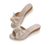 Chanclas Mujer Ducha, Sandalias Mujer Verano Comodas, Chanclas Playa Pantuflas con Lazo En El TalóN Cómodas y FáCiles Poner Estilo Flip Flops Women Sandals For Women Sandalia Plana Sandalias Dedo