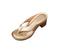 Chanclas Mujer,Mis Pedidos Sandalia de Gruesos Tacon para Mujer Informal Minimalismo Puntera Abierta Sandalias de Piel Sintética de Cuña Moda Fiesta Mules de Verano Comodos Zapatillas Ocio de Playa