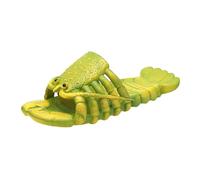 Chanclas Mujer - Pantuflas Originales Con Forma De Langosta Para Unisex Divertidas Sandalias De Playa Con Forma De Cangrejo De Dibujos Animados Cómodas E Informales Para Interiores Y Exteriores