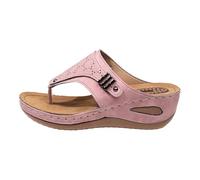 Chanclas Mujer Piscina, Sandalias Mujer Verano Comodas, Chanclas Playa con Plantilla Masaje Hueca y SóLida Cómodas y Transpirables Sandalias Dedo Sandalia Plana Flip Flops Women Sandals For Women