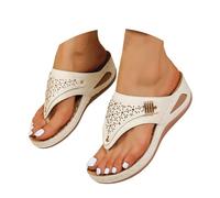 Chanclas Mujer Tacon Bajo, Sandalias Mujer Verano Planas, Chanclas Playa Pantuflas Cómodas El Hogar con Plantilla Interior Eva Suave Sandals For Women Sandalias Dedo Flip Flops Women Sandalia Plana