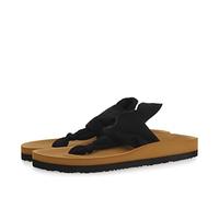 Chanclas Negras Tipo Bio para Mujer CALENZANO