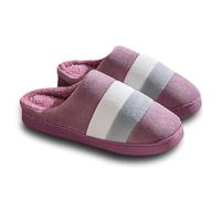 Chanclas niño 36 On Peludo Plano Casa Invierno Punta Redonda Mantener Caliente Impresiones Zapatillas Zapatillas Zapatillas Pescado, violeta, 41 EU