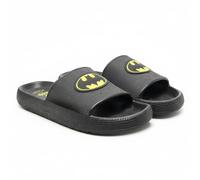 Chanclas Pala Batman Niño - Sandalias Infantiles 100% EVA Negras con Logo Batman en Relieve, Suela Antideslizante y Cómodas Ideales para Playa, Piscina y Verano