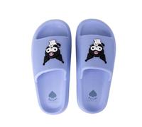 Chanclas Pala Hello Kitty Unisex Adulto - 100% EVA Ligeras y Resistentes, Color Lila Claro con Aplique 3D, Licencia Oficial, para Playa, Piscina y Uso Diario
