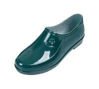 Chanclas para exteriores, botas de senderismo, extra anchas, antideslizantes, ligeras, prácticas, cortas, de jardín, botines antideslizantes, verde, 39 EU