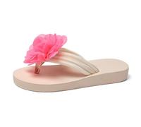 Chanclas para mujer, sandalias de verano, pantuflas ortopédicas, ergonómicas y antideslizantes, ligeras, cómodas, con chanclas abiertas de verano, tiempo libre, Rosa intenso., 42 EU
