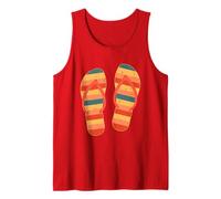 Chanclas para verano Time Vibes Summer Time Top Beach Camiseta sin Mangas
