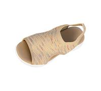 Chanclas Piscina Ergonomica Mujer Sandalias Deportivas ortopédica para Mujer Moda Zapatos con Punta Abierta cuña Lavable de Verano Zapatos para Caminar