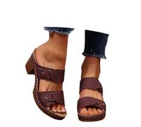 Chanclas Piscina Mujer Hotel, Zapatillas Verano Mujer Casa Deportivas, Sandalias Dedo Mules Moda Sin Cordones con Punta Abierta Y TacóN Plataforma Grueso Una Comodidad Informal Chanclas Slippers