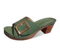 Chanclas Piscina Mujer Plataforma, Zapatillas Verano Mujer Casa Barefoot, Sandalias Dedo Pantuflas Uso Diario Informales con Puntera Cuero Y TacóN CuñA CóModas Sin Chanclas Slippers