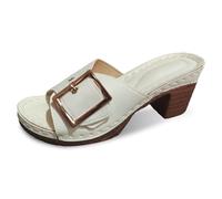 Chanclas Piscina Mujer Plataforma, Zapatillas Verano Mujer Casa Barefoot, Sandalias Dedo Pantuflas Uso Diario Informales con Puntera Cuero Y TacóN CuñA CóModas Sin Chanclas Slippers