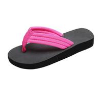 Chanclas Planas de Playa al Aire Libre de Moda para Mujer Suela Ligera y cómoda Caminar por la Arena o la Ciudad