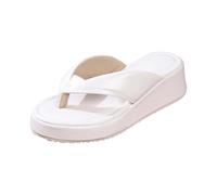 Chanclas Playa Mujer,Pantuflas Informales De Punta Abierta Con Plantillas Gruesas Y Plataforma Para Mayor Comodidad Diaria Sandalias De Verano Transpirables Para El Hogar Y El Exterior Suela Ligera