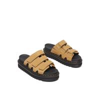 Chanclas Rain Slide Tan Suede Hombre Talla 39. Color Marron