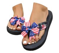 Chanclas Sandalias Planas de Verano con Entre, Mulas de Playa, Chanclas casuales de Punta Abierta para Caminar, azul, 37 EU