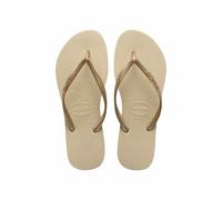 Havaianas Chanclas Slim EU 39-40 Sand Grey / Light Golden